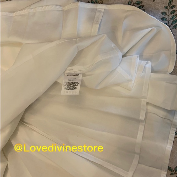 NWOT Reformation Lissa Dress White - Picture 7 of 8